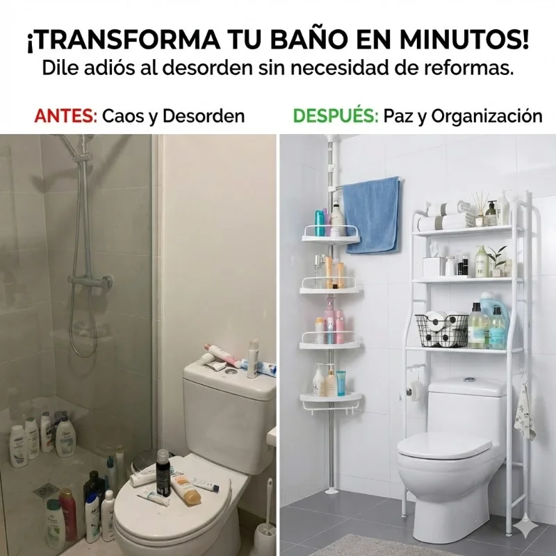 Combo Organizador de Baño Completo